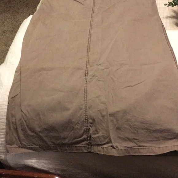 💥SOLD! Maurice’s Taupe Long Modest Denim Skirt - Picture 6 of 6